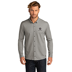 OGIO CODE STRETCH LONG SLEEVE BUTTON UP