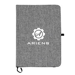 GRY 5X7 HEATHER NOTEBOOK